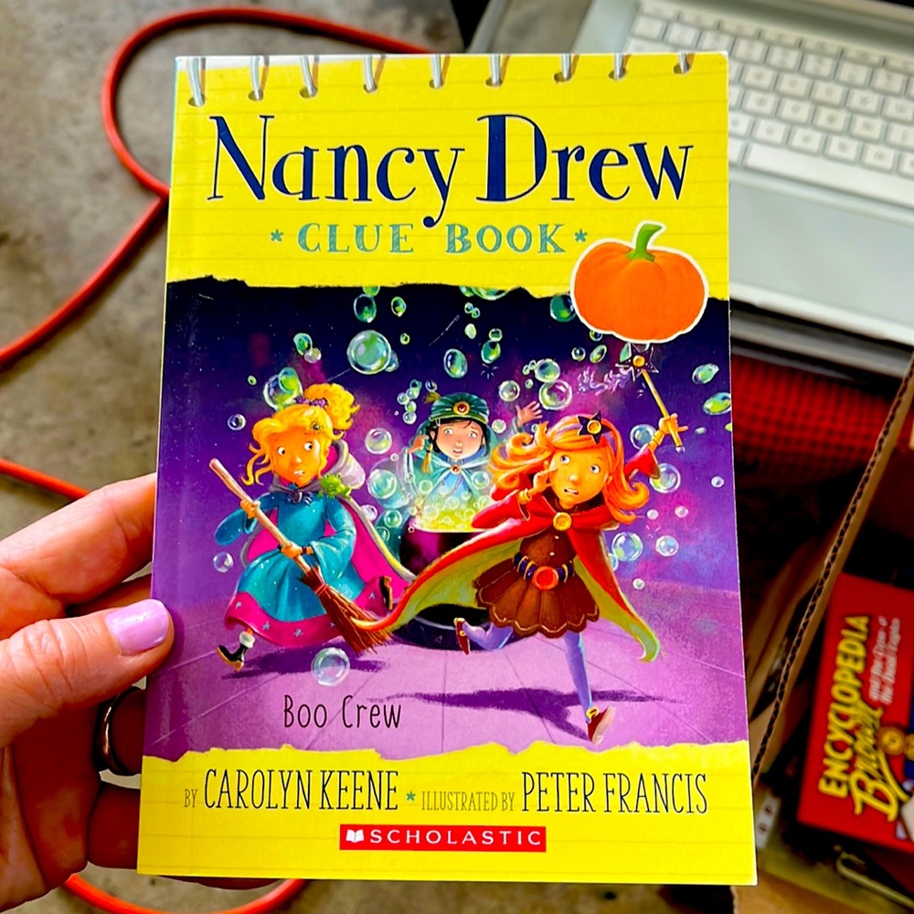 Scholastic books Nancy Drew